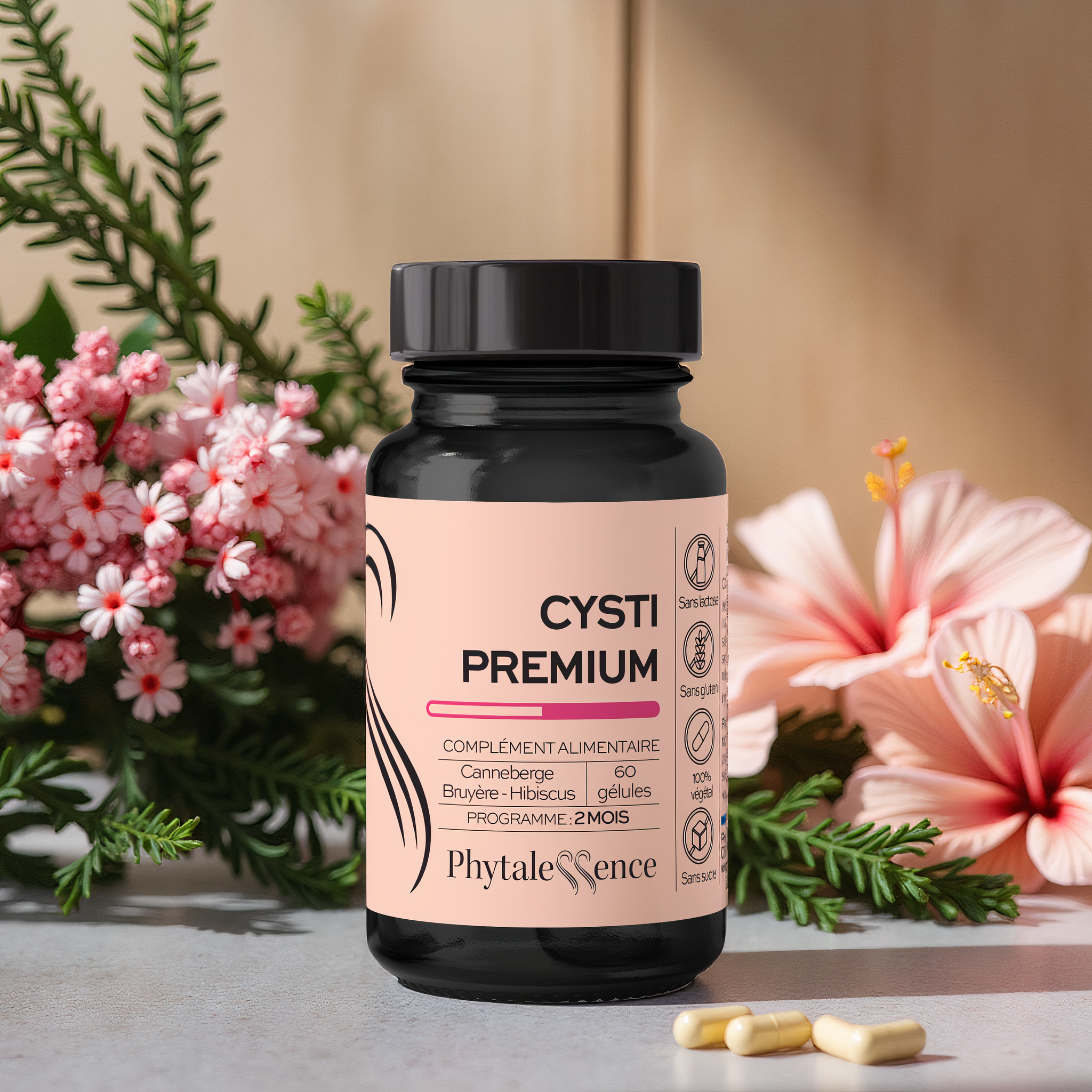 amina-premium-cysti-premium-g-lules-confort-urinaire-canneberge image 1