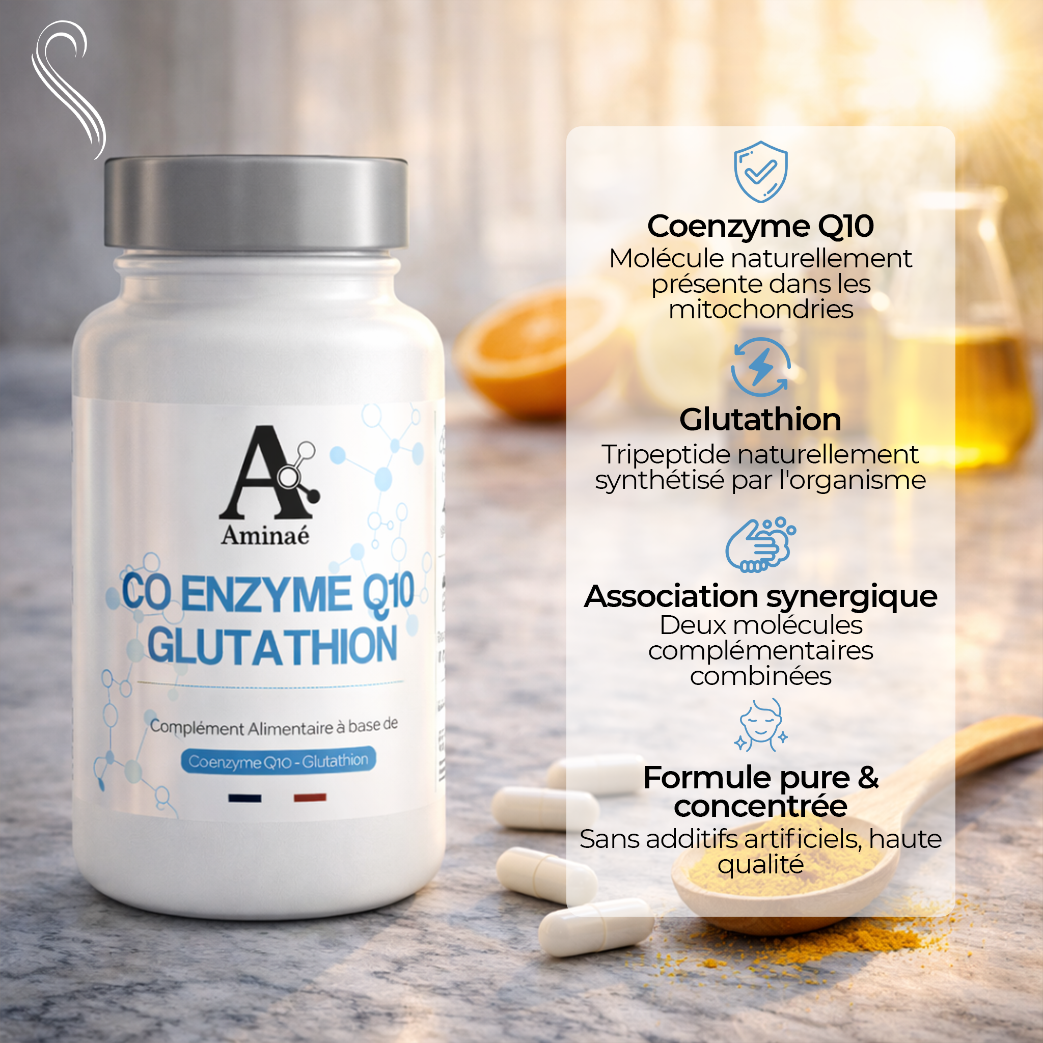 amina-absolutessence-co-q10-glutathion-antioxydant image 2