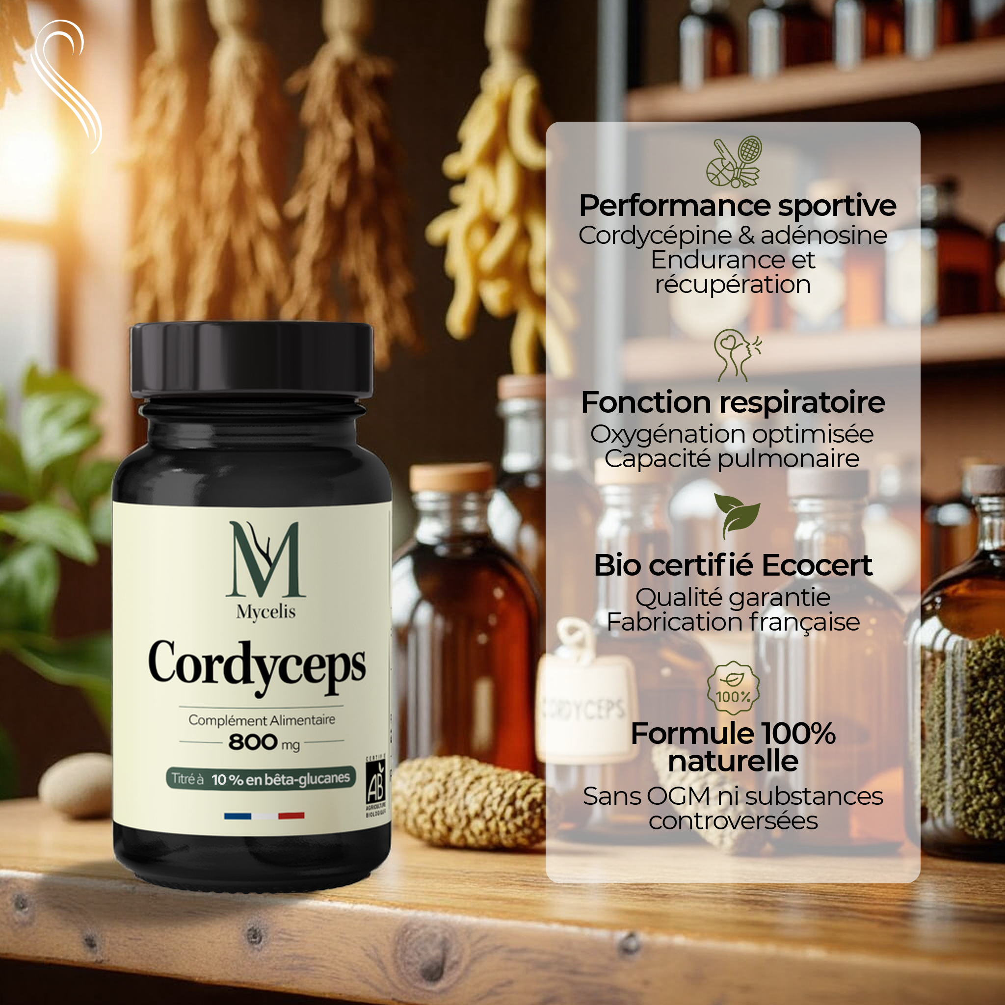 amina-pure-cordyceps-champignon-bio-g-lules image 2