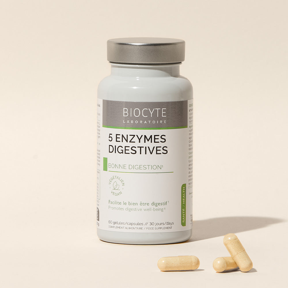 biocyte-5-enzymes-digestives-digestion-menthe-30-g-lules image 1