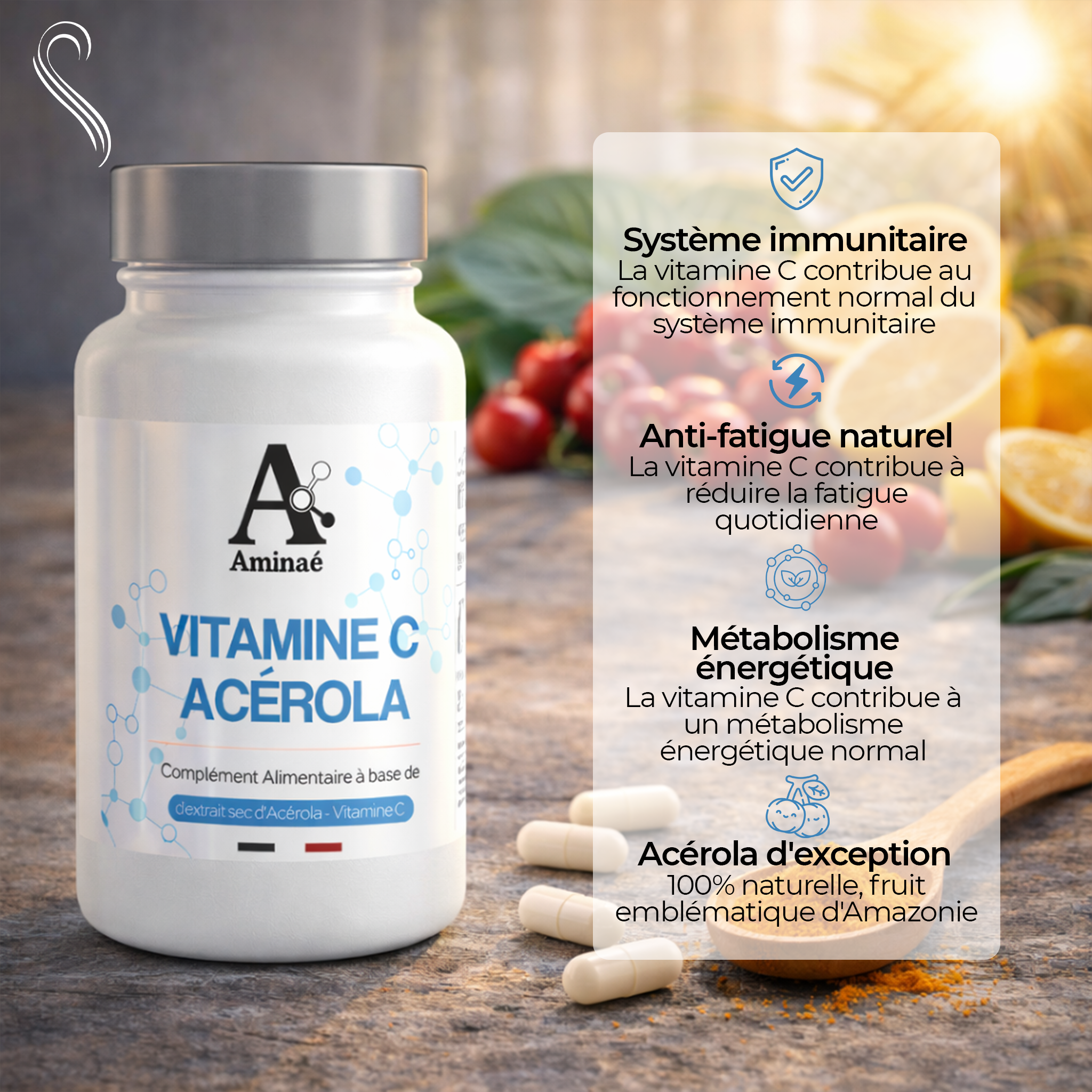 amina-premium-vitamine-c-acerola-compl-ment-fatigue-immunit image 2