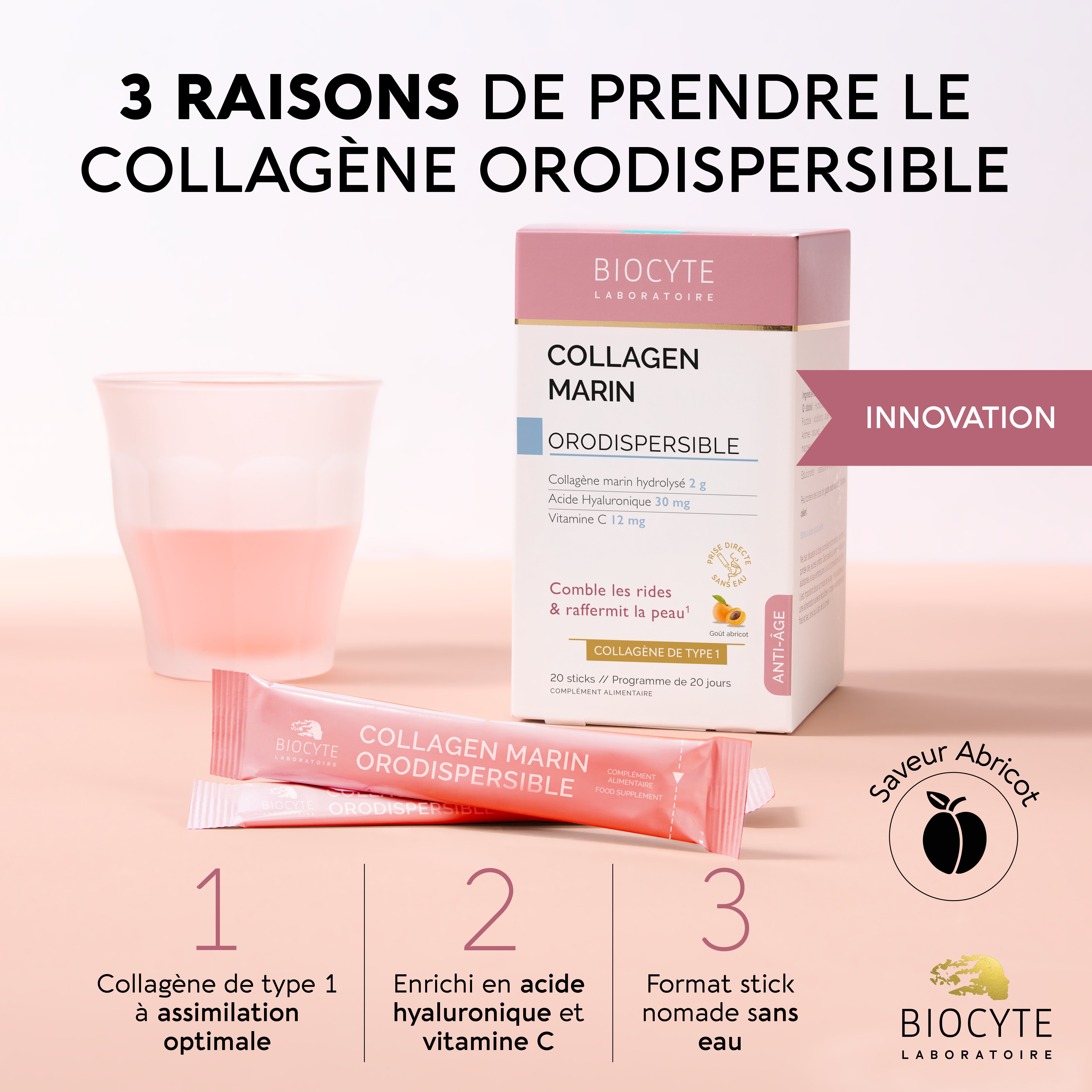 biocyte-peau-collagen-marin-orodispersible-abricot-rides image 3
