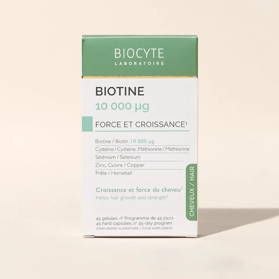 biocyte-cheveux-ongles-biotine-10-000-g-cheveux-zinc image 1