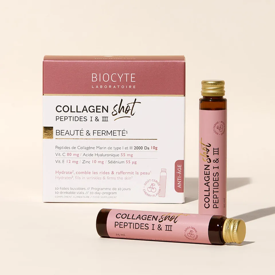 biocyte-collagen-shot-collag-ne-marin-cerise-10-jours image 1