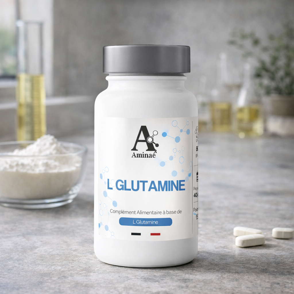 amina-absolutessence-l-glutamine-compl-ment-r-cup-ration-musculaire image 1