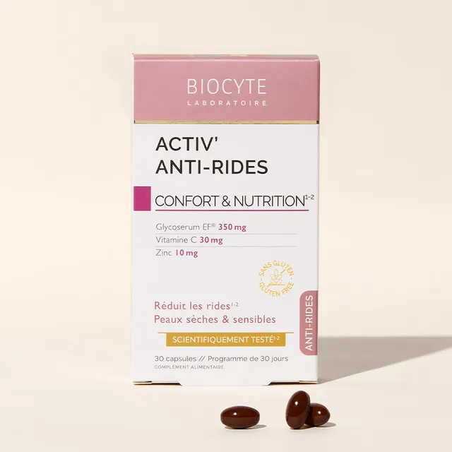 biocyte-peau-activ-anti-rides-g-lules-glycoserum-rides image 1