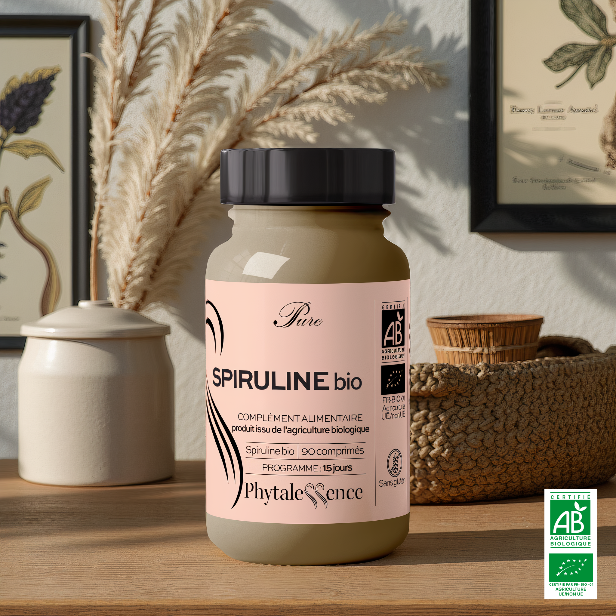 amina-pure-spiruline-bio-comprim-s-fer-fatigue-immunit image 1