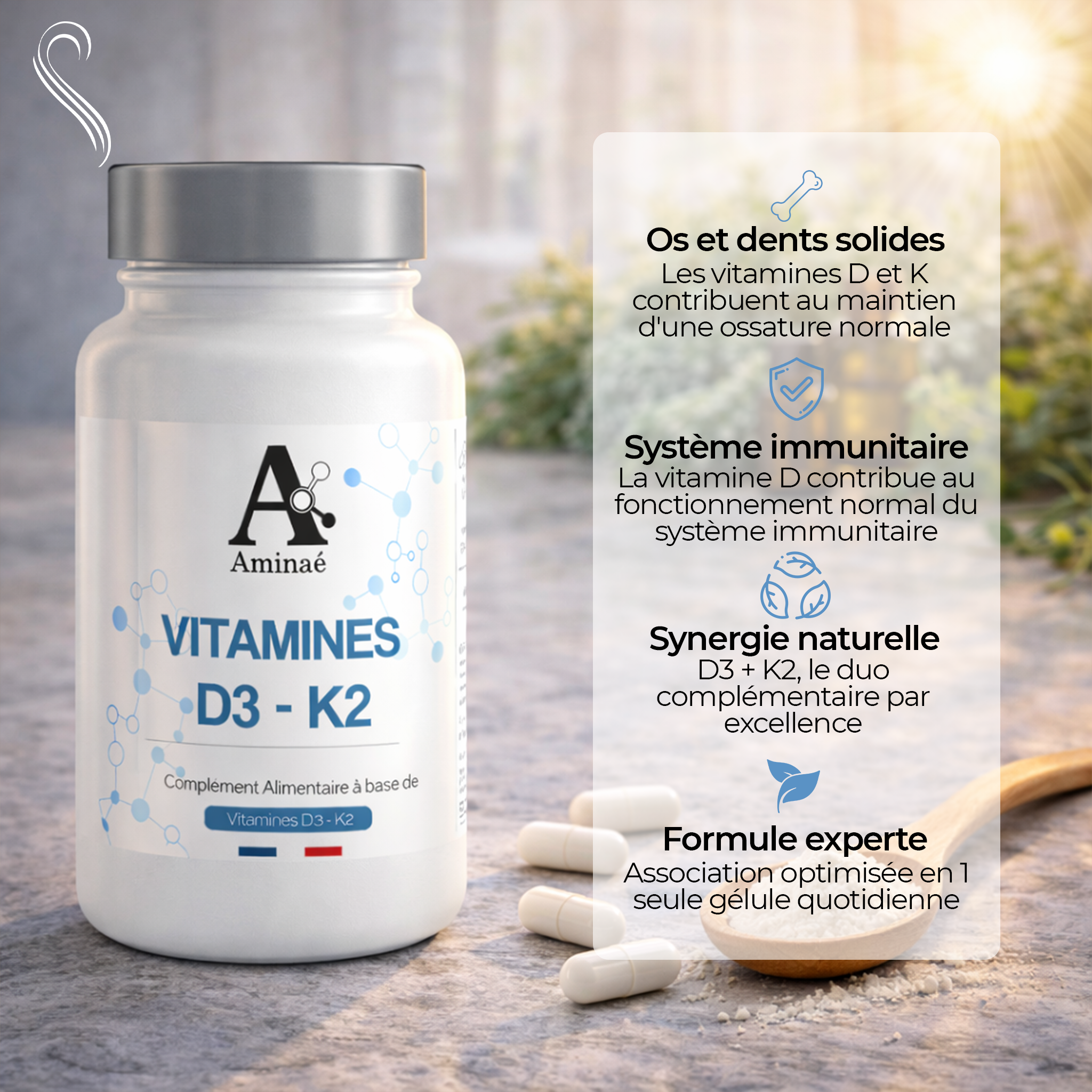 amina-premium-vitamine-d3-k2-compl-ment-immunit image 2