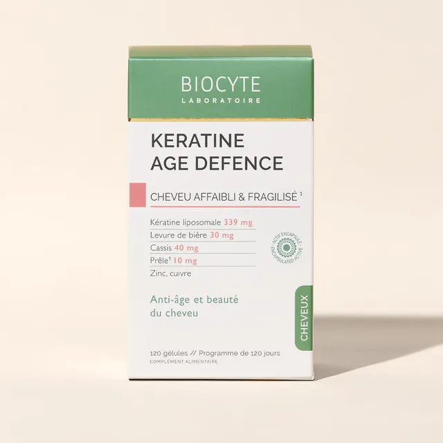 biocyte-keratine-age-defence-g-lules-k-ratine-cheveux-fragilis-s image 1