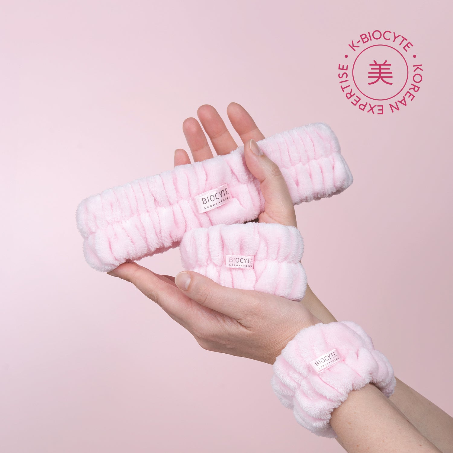 biocyte-accessoires-set-beaut-bandeau-rose-ponge-douce image 1
