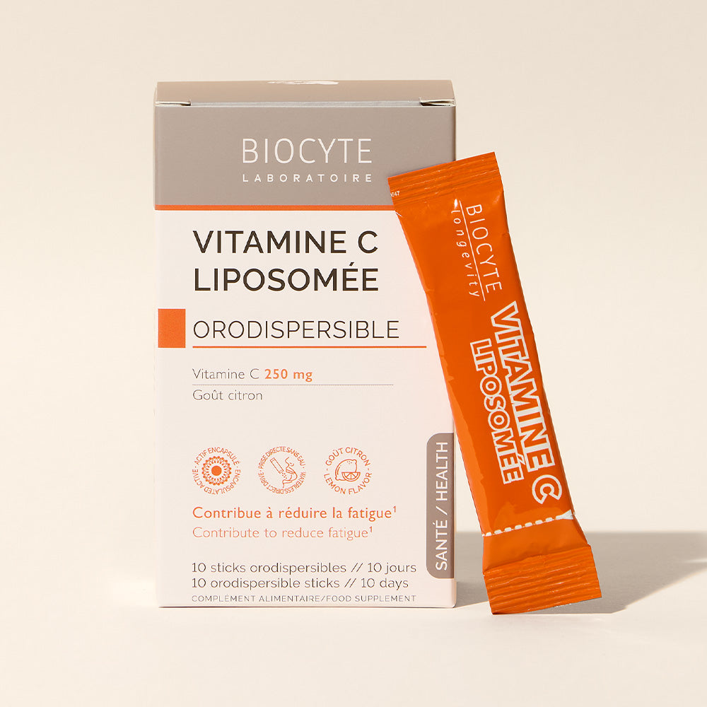 biocyte-vitamine-c-liposom-e-compl-ment-alimentaire-sticks-citron-250-mg image 1
