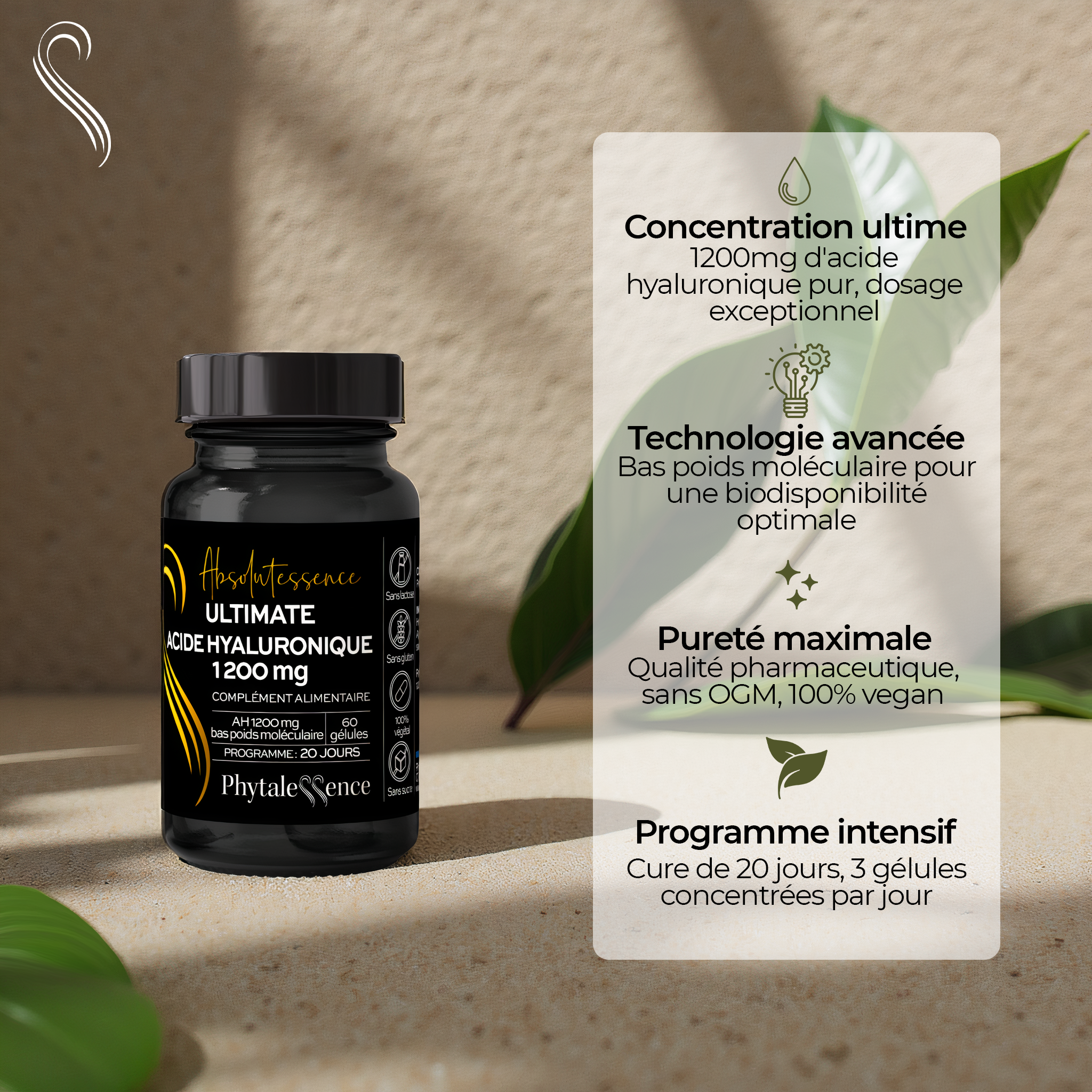 amina-absolutessence-ultimate-acide-hyaluronique-1200-mg-g-lules-anti-rides image 2