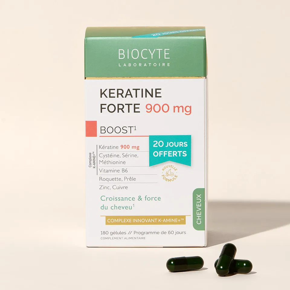 biocyte-k-ratine-forte-900-mg-pack-compl-ment-cheveux image 1