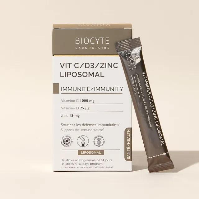 biocyte-sant-vit-c-d3-zinc-liposomal-sticks-ananas image 1
