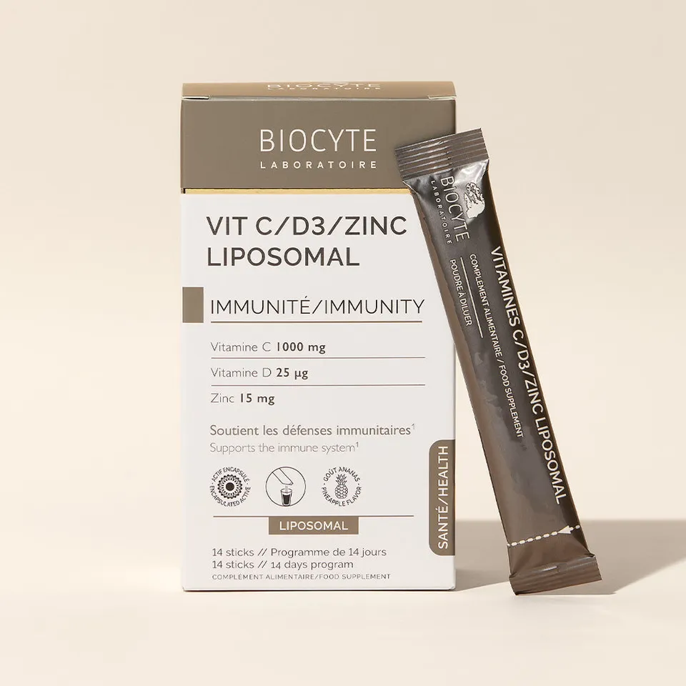 biocyte-sant-vit-c-d3-zinc-liposomal-sticks-ananas image 1