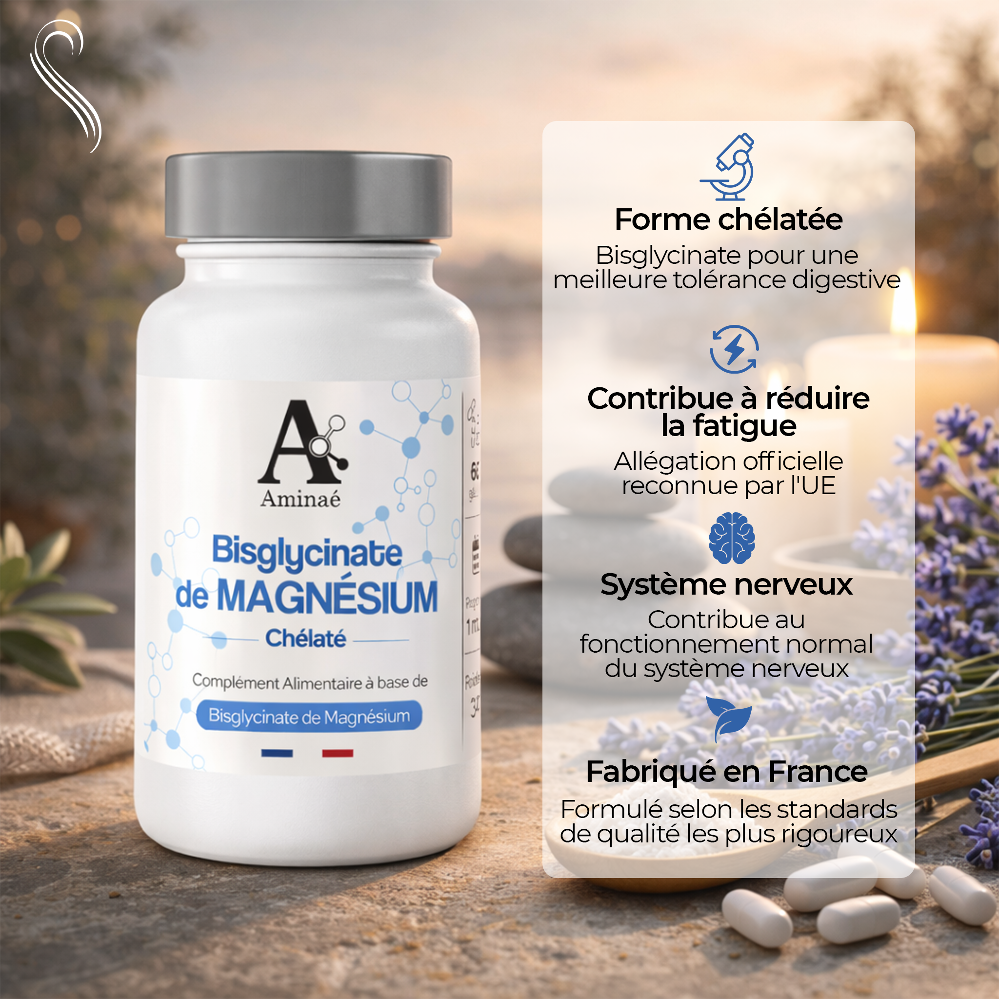 amina-absolutessence-bisglycinate-de-magn-sium-g-lules image 2
